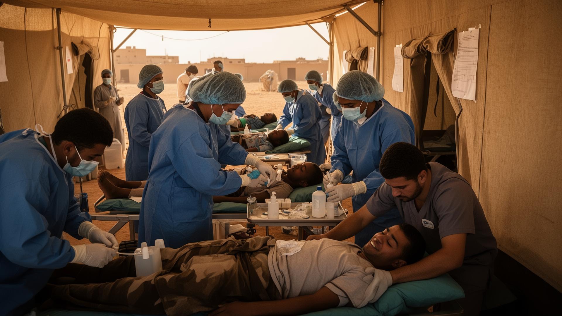 Humanitarian medical aid